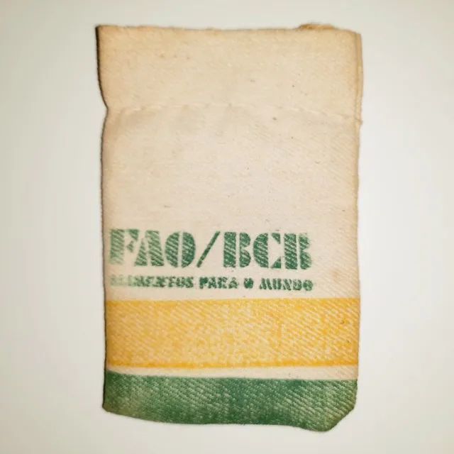 Raro Saquinho lacrado moedas antigas Alimentos para o Mundo - Foto 2