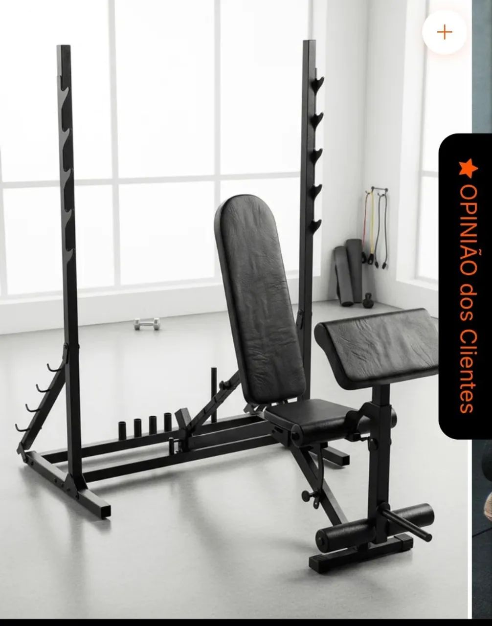 Banco MegaGym completo  - Foto 5