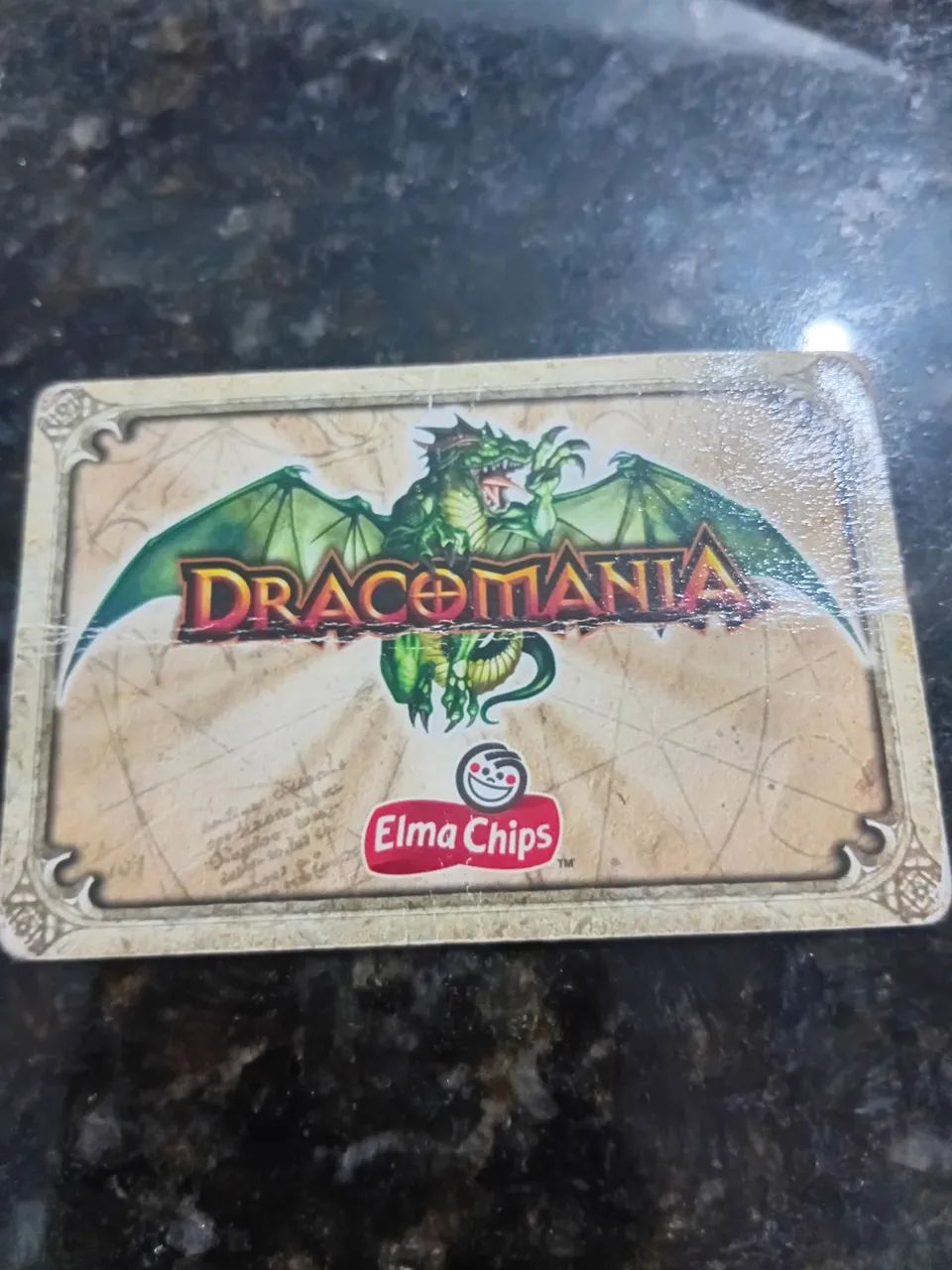 Carta colecionavel Dracomania Elma Chips. - Foto 2