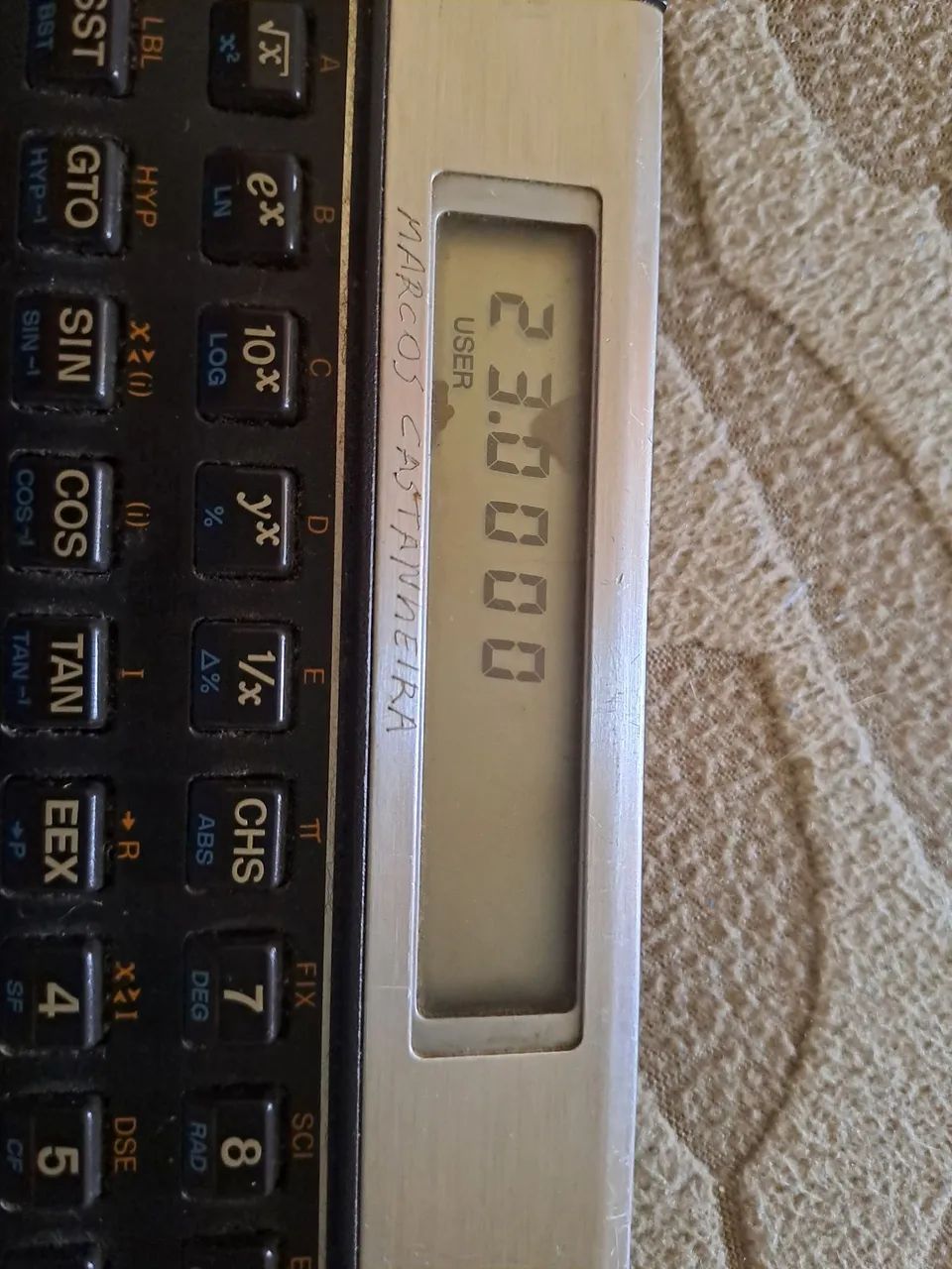 Calculadora hp 11C com Manual - Foto 2