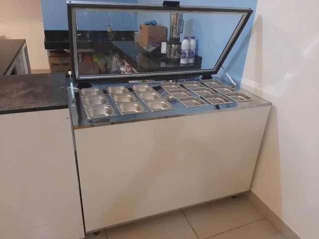 Balcão para açaí,sorveteria é aqui! pelo melhor preço direto de fábrica! - Foto 2