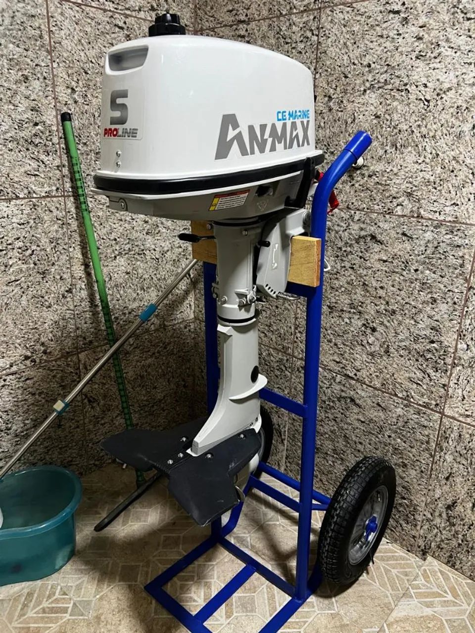 Motor de popa Anmax 5hp - Foto 2