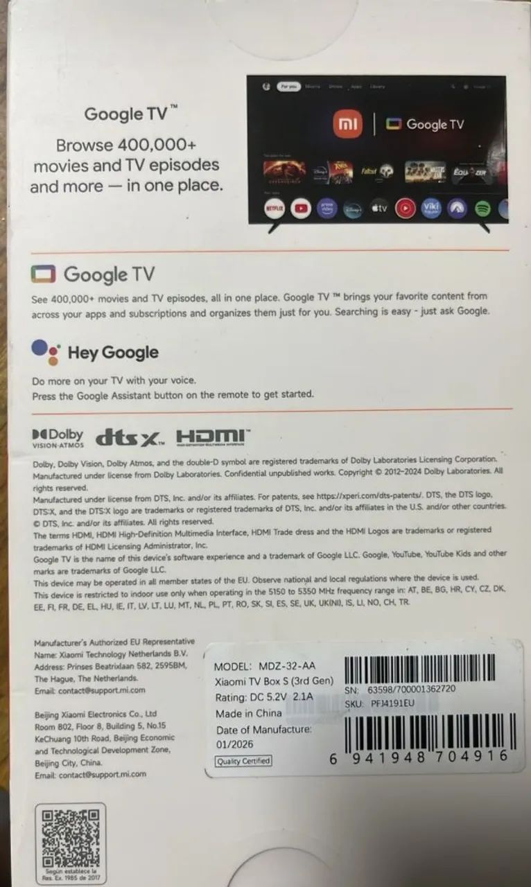 LACRADO ** xaiomi TV box s - Foto 2
