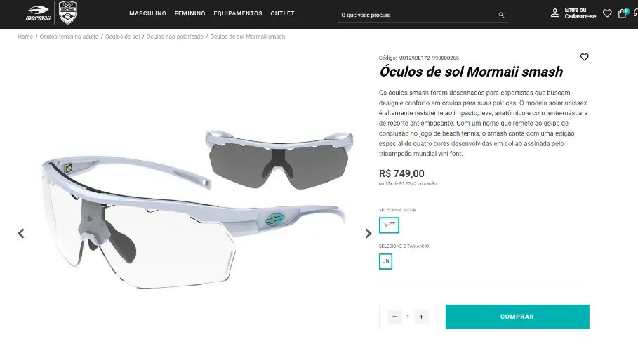 ÓCULOS DE SOL MORMAII SMASH - Foto 2