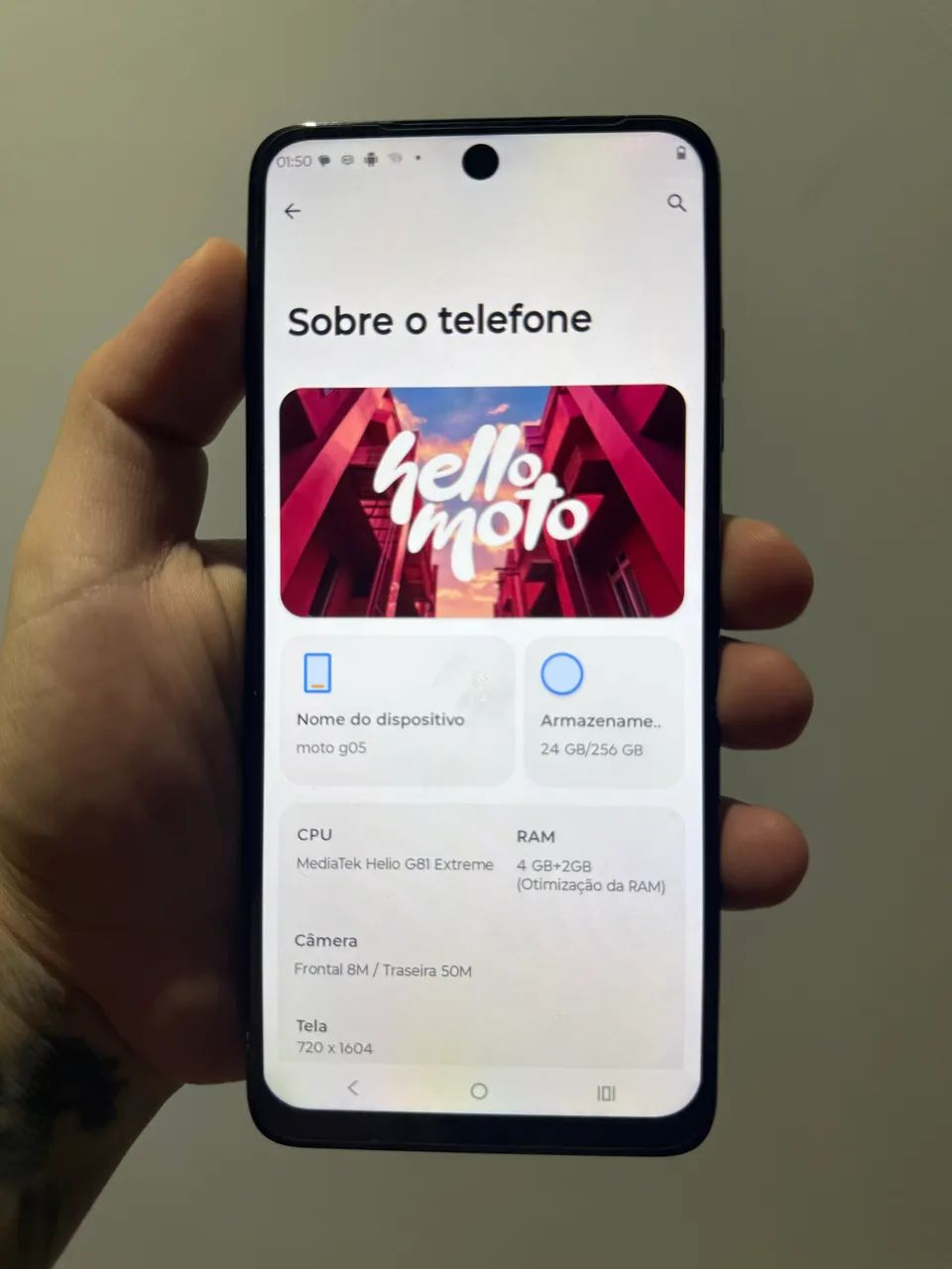 MOTO G05 - 256GB - Foto 3