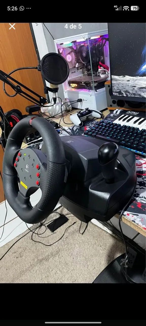 Volante Momo Racing Logitech  - Foto 2