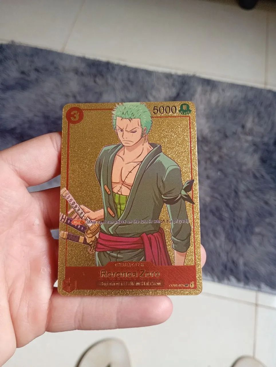 Cartão de one piece de ouro 45 unidades  - Foto 3