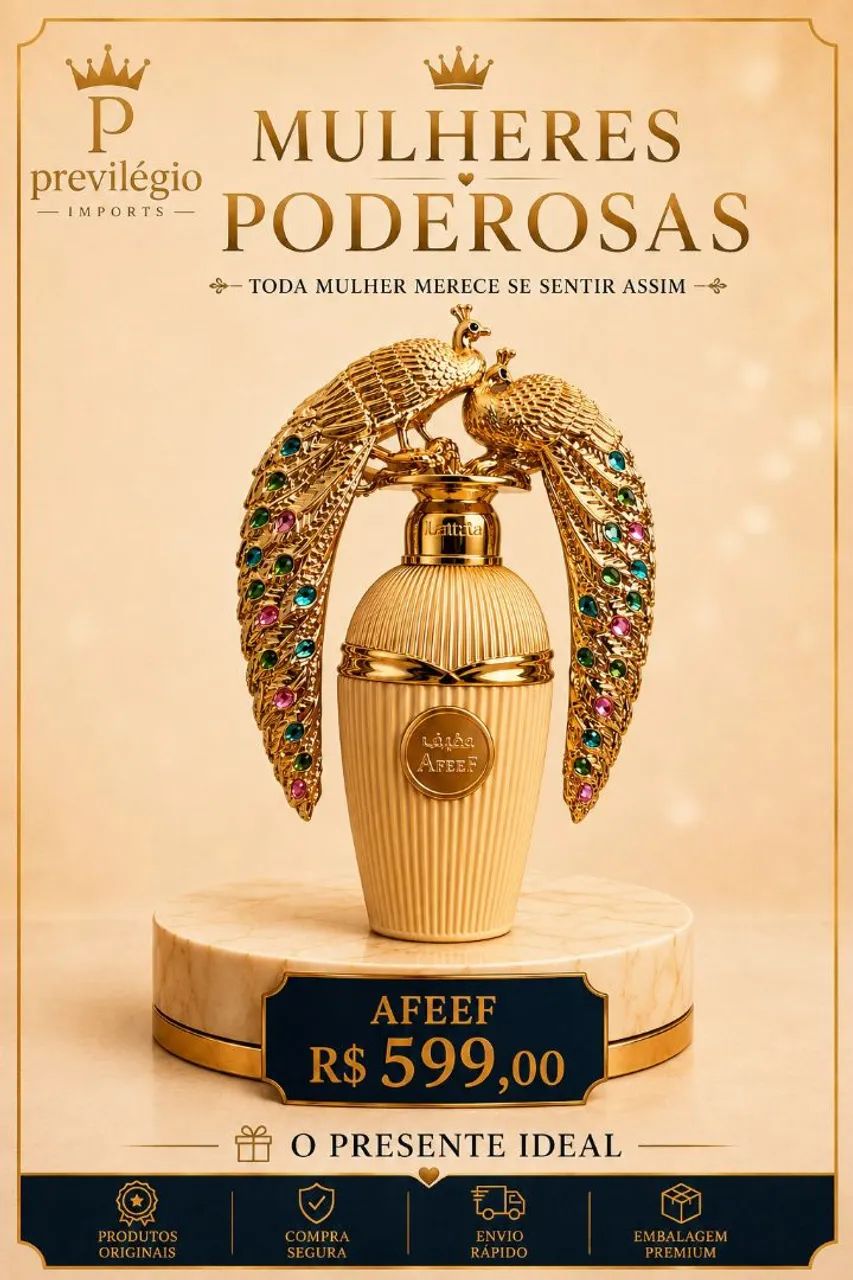 Perfume Árabe Ateheeri Lattafa Eau de Parfum 100 ML feminino o perfume da Abelhinha - Foto 5