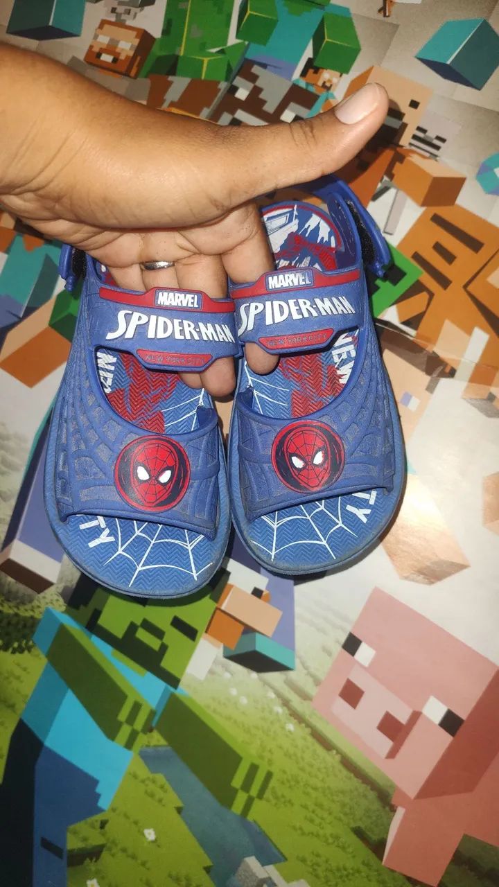 Sandália do homem aranha  - Foto 2