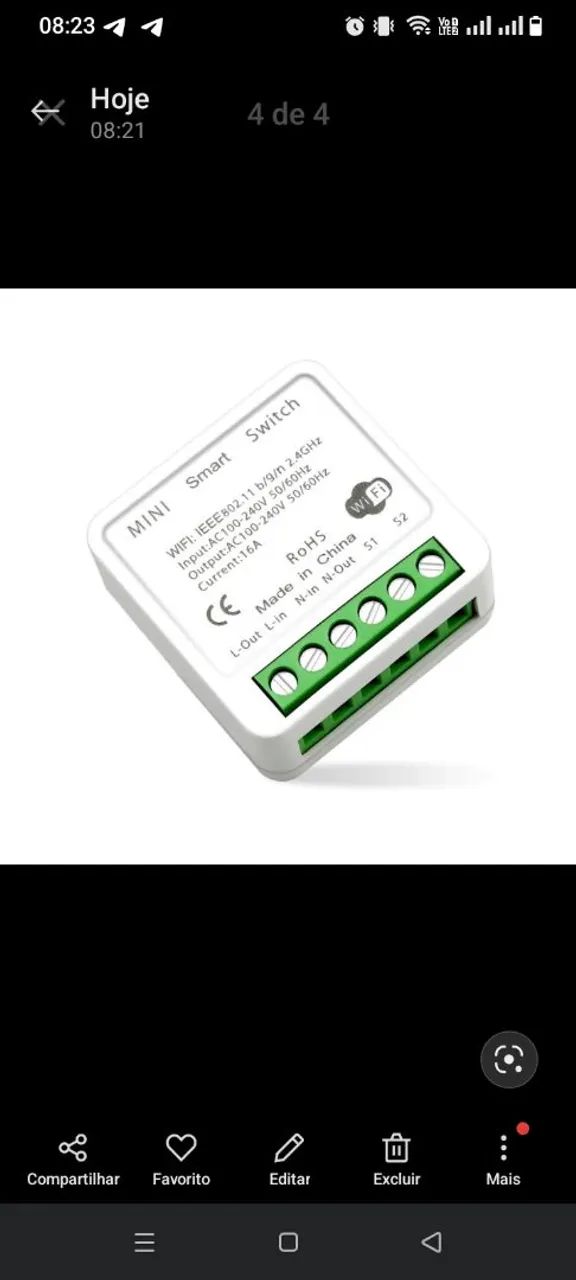 Mini interruptor wi-fi app smart Life - Foto 3