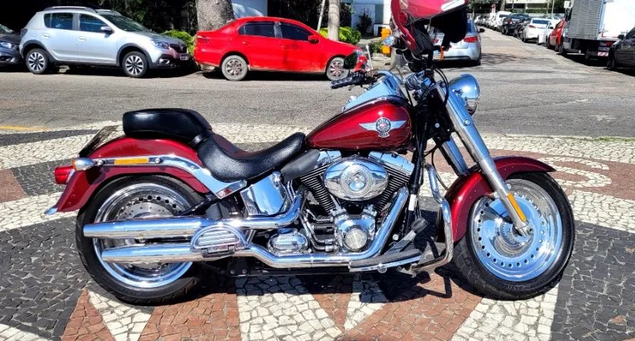 Harley Fat Boy com 12.100 km