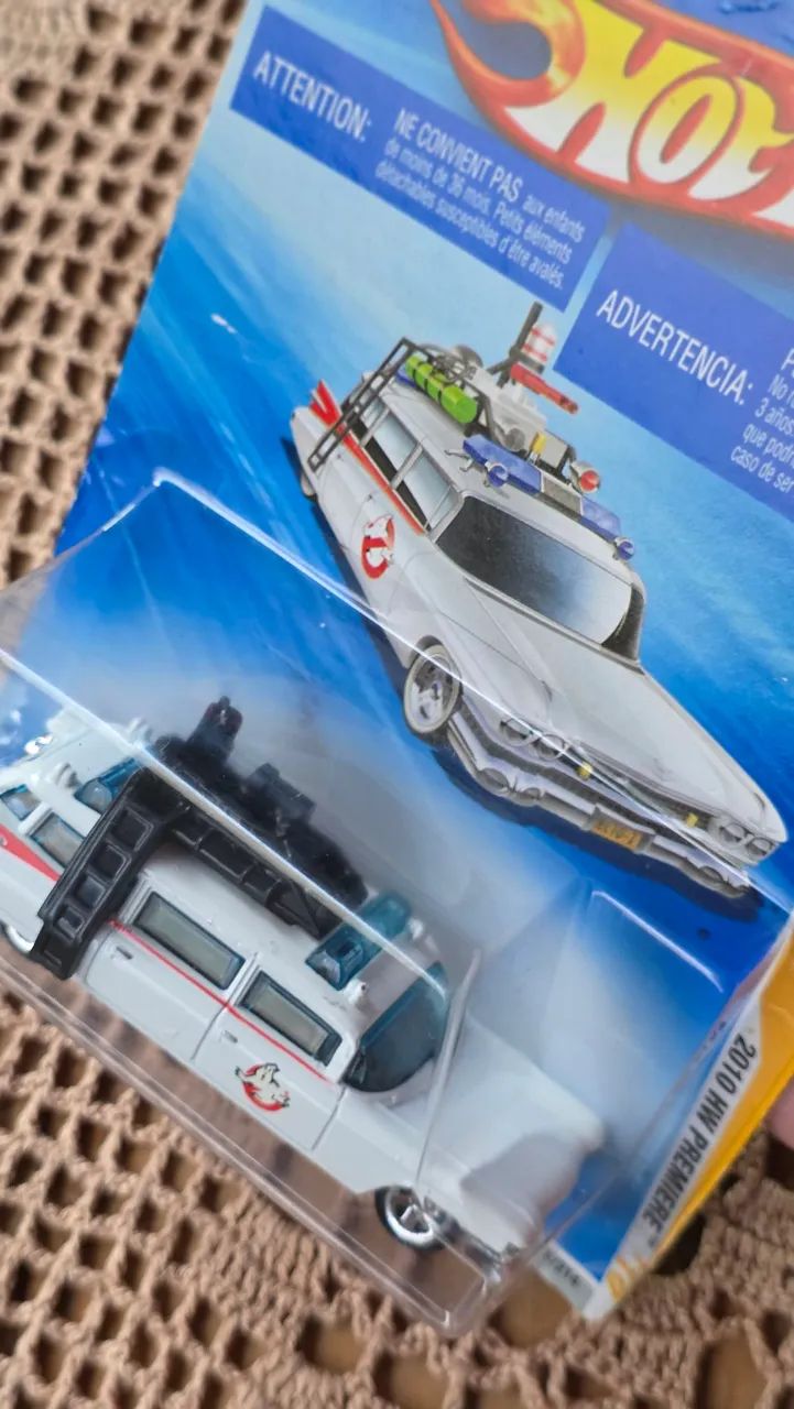 Hot Wheels Ghostbusters Ecto-1 (First Edition 2010) - A Joia da Linha HW Premiere! - Foto 2