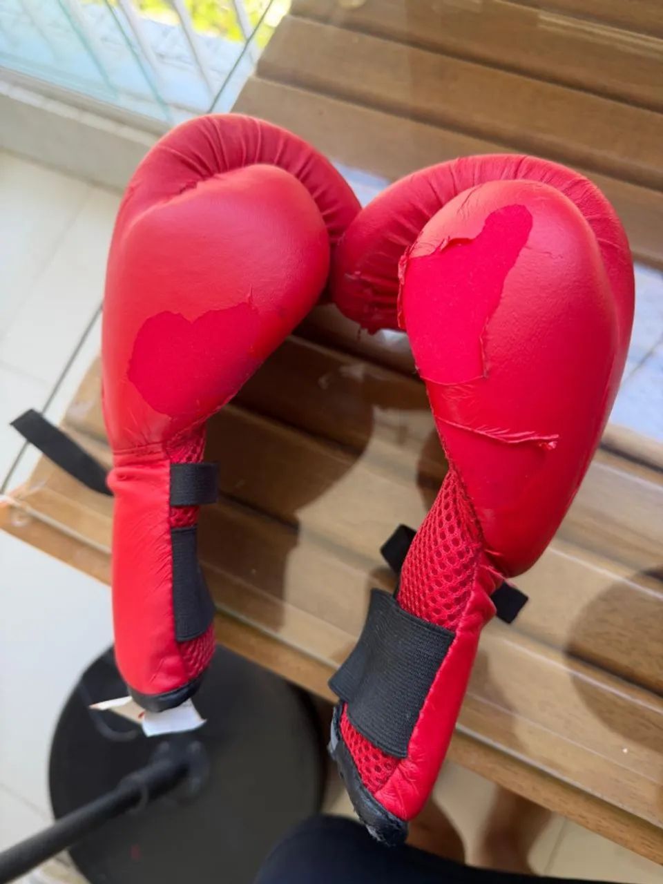 Kit infantil de box com saco de pancada - Foto 5