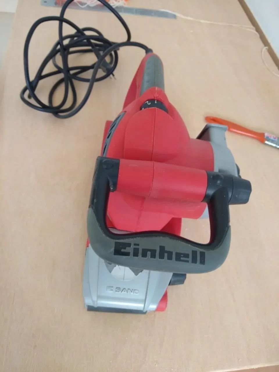 Lixadeira de cinta einhell Rt-Bs75 850w (127v) - Foto 5
