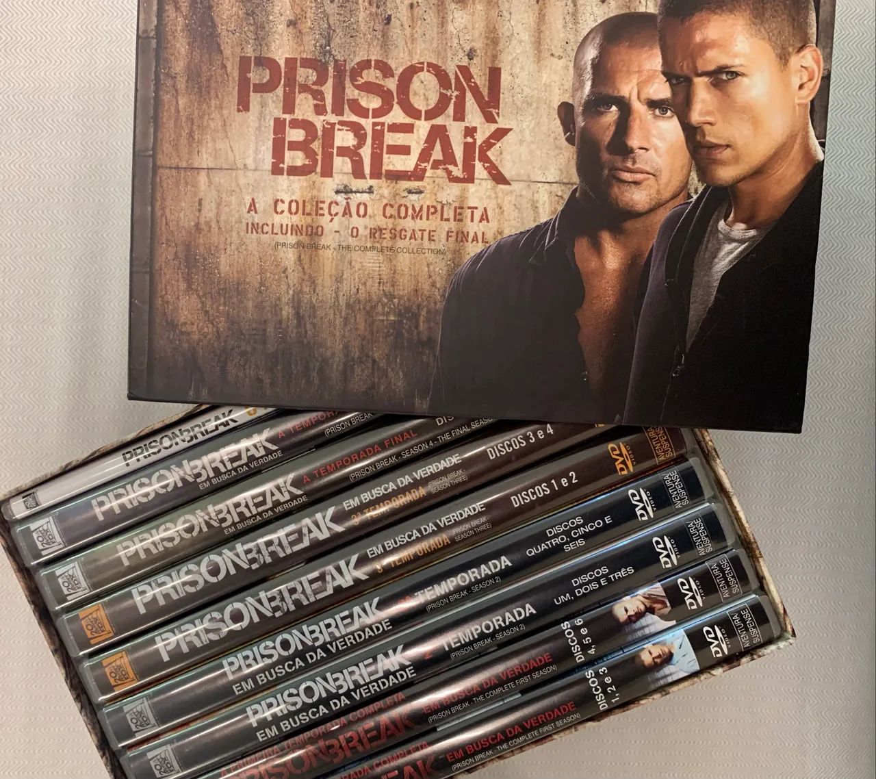 Box Prison Break Série Completa 23 discos + O Resgate Final