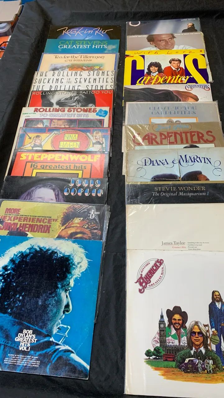 ROCK, POP Rock, Folk Rock, Blues, Soft Rock, em Vinil