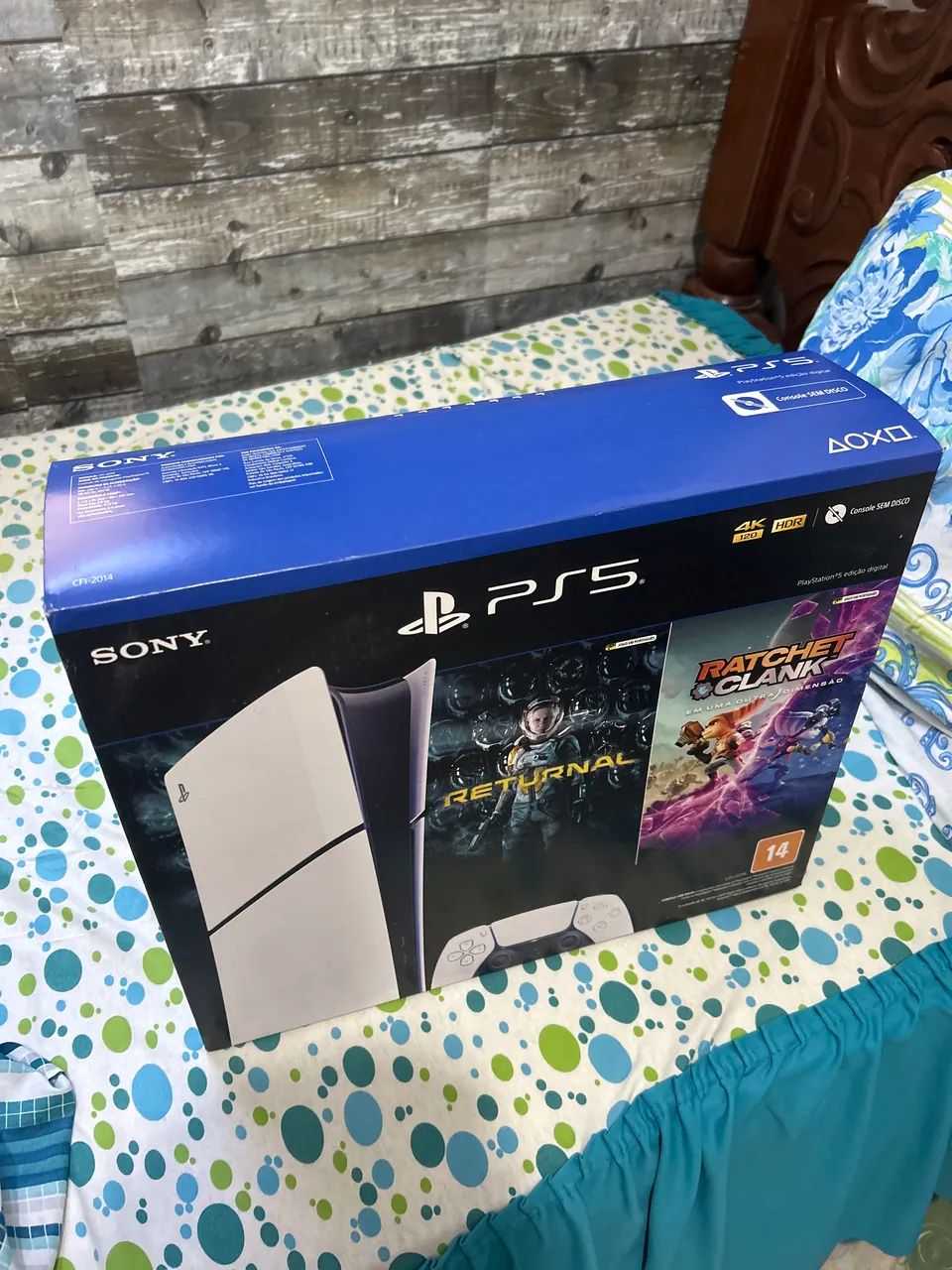 PlayStation 5 com 2 controles e caixa conservada - Foto 5