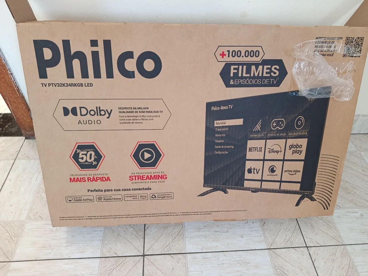 Tv Smart Philco RoKu 32 polegadas 