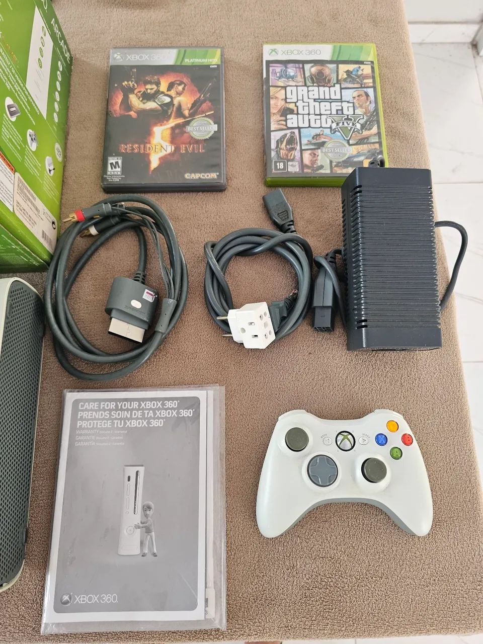 Xbox 360 com HD e jogos  - Foto 2