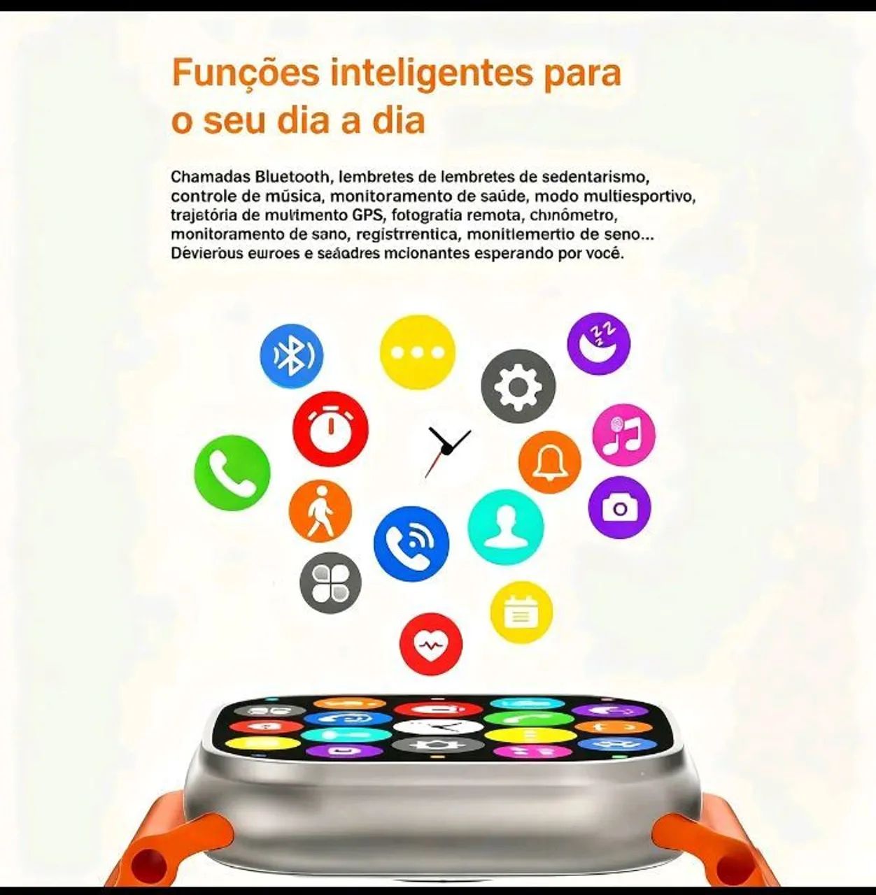 Relógio smartwatch digital bluetooth  - Foto 4