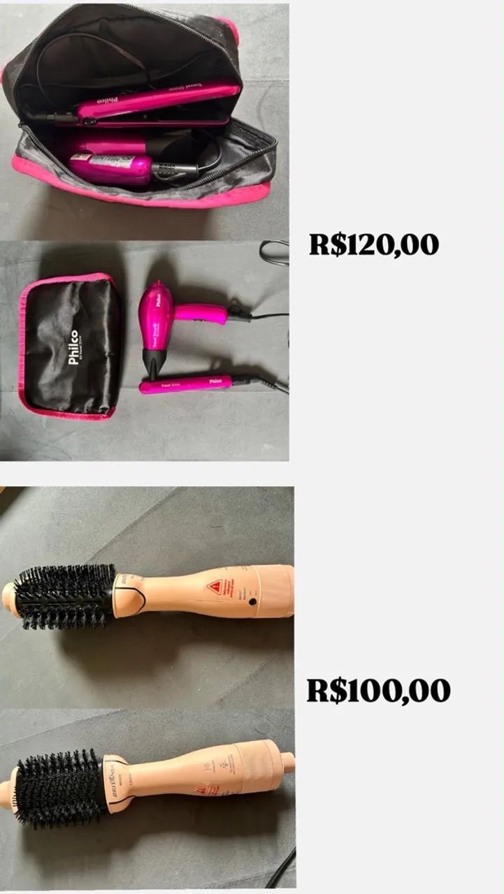 Secadores de cabelo 