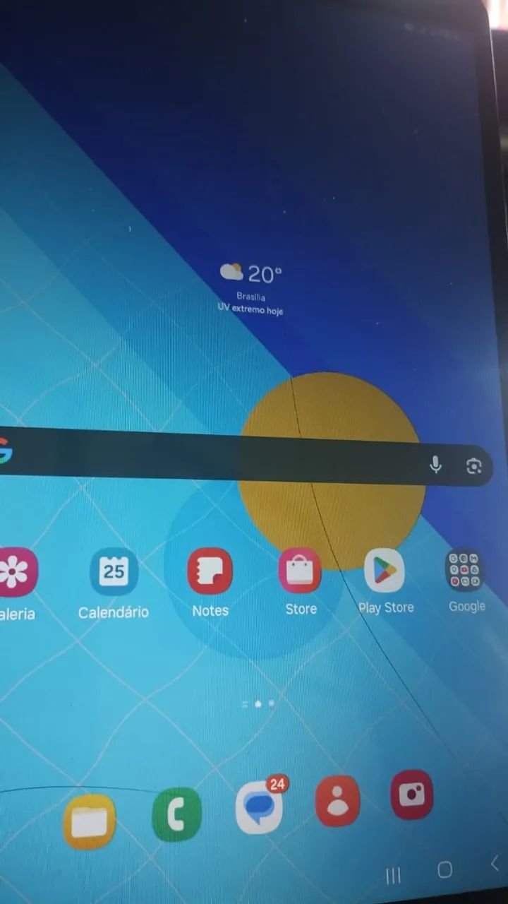 Tablet Samsumg A7 Lite (TelaTrincada) Funcionando - Foto 4