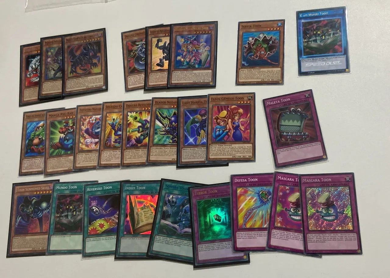 Yugi Oh Mundo Toon Colecionáveis 