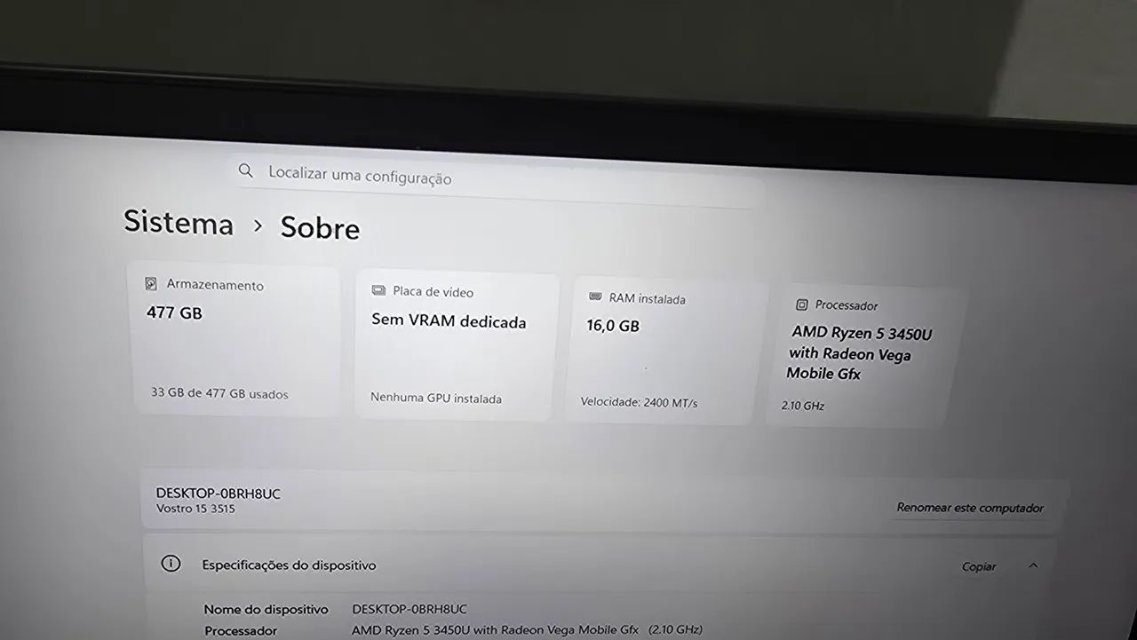 Dell vostron 3515 - Foto 3