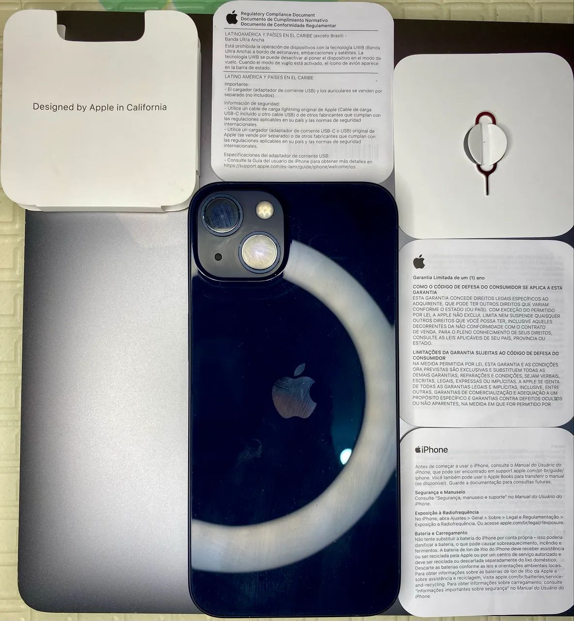 iPhone 13 128gb 72% de bateria. 