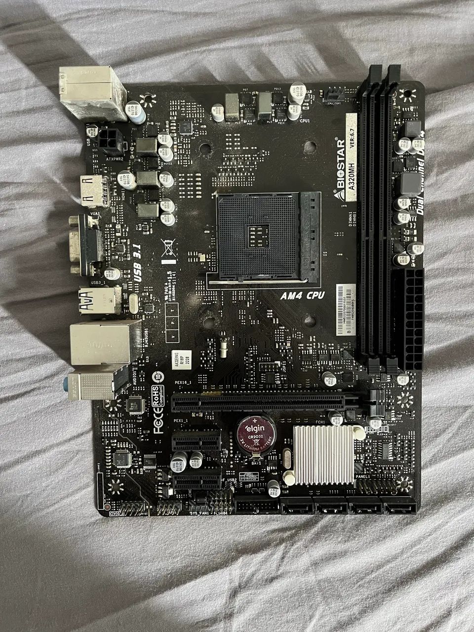 Placa Mãe Biostar A320mh 6.7
