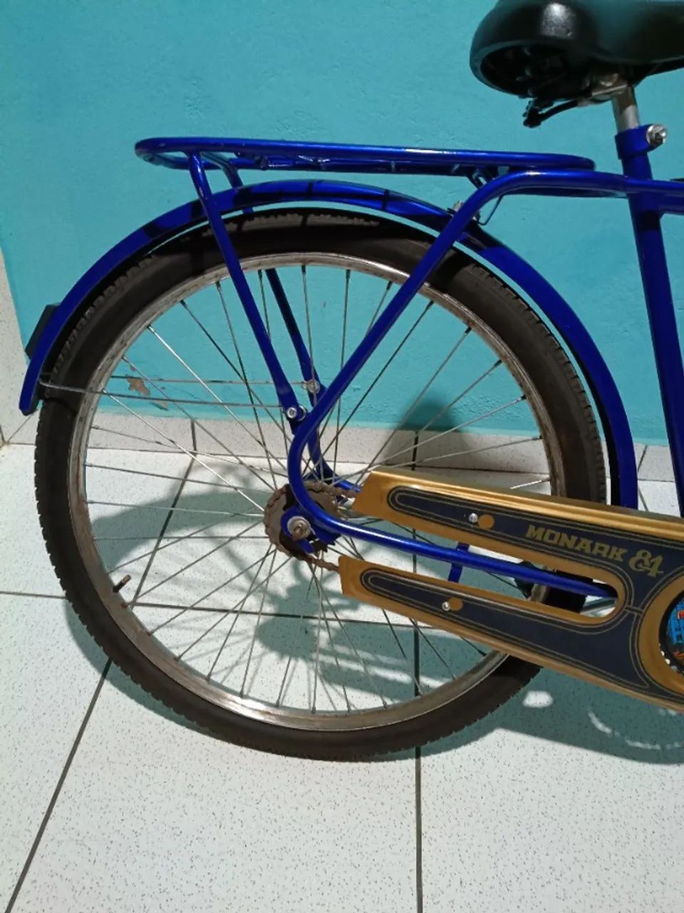 Bicicleta Monark cachimbada antiga - Foto 5