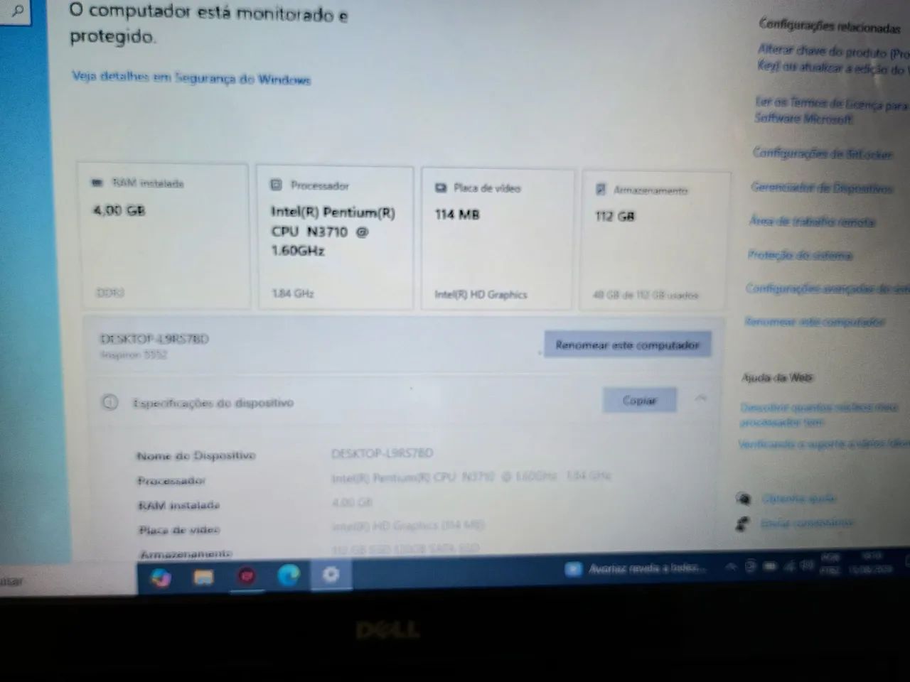 Notebook Dell Pra Vender Logo