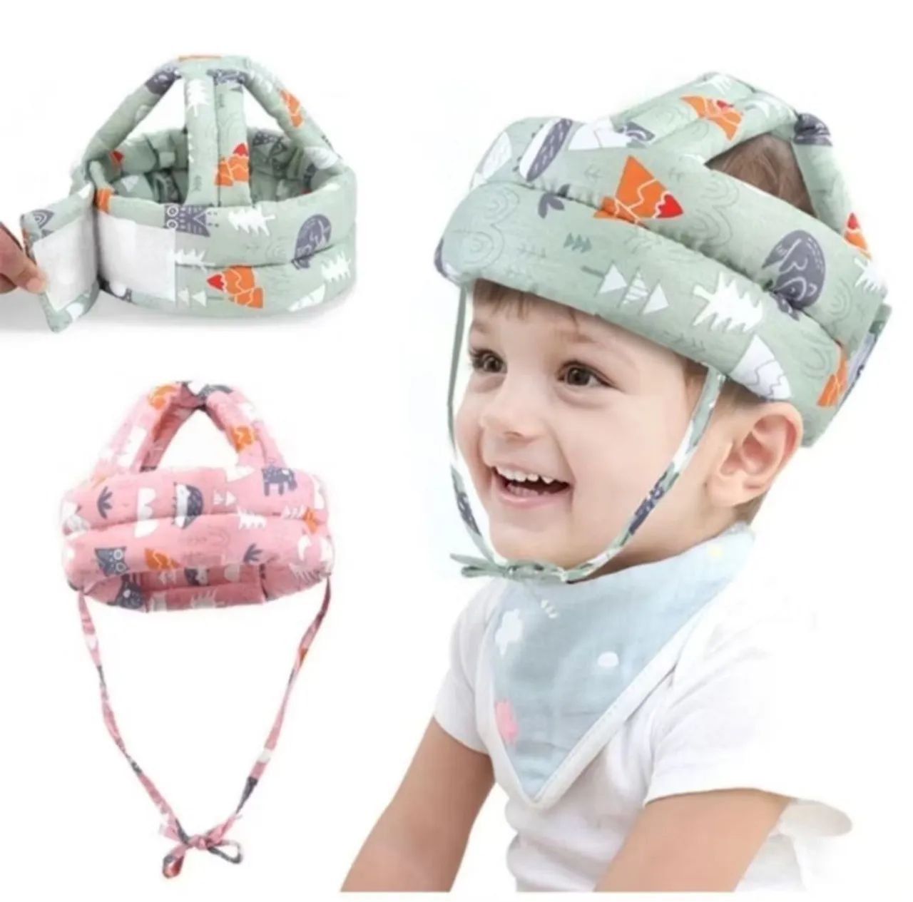 Chapéu de proteção infantil ajustável  - Foto 3
