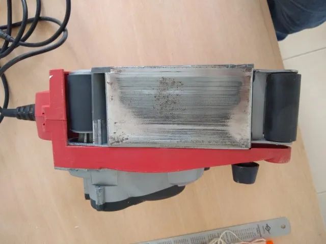 Lixadeira de cinta einhell Rt-Bs75 850w (127v) - Foto 2