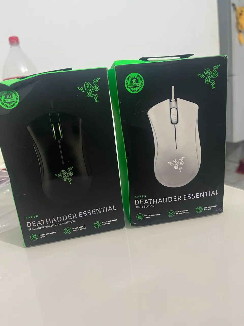 Mouse Gamer com Fio Razer DeathAdder Essential