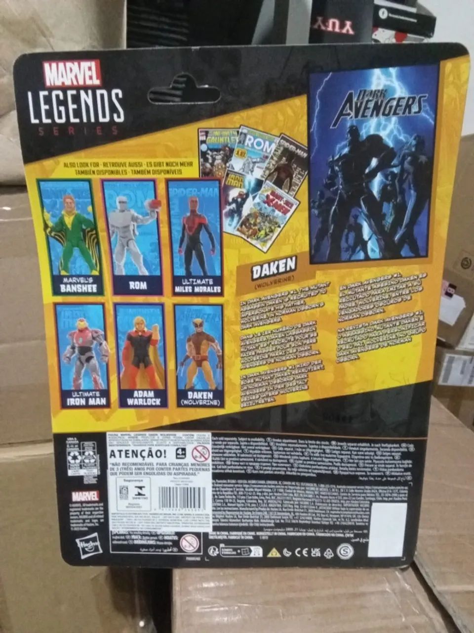 Daken Marvel Legends Hasbro dark avengers wolverine boneco figura - Foto 2