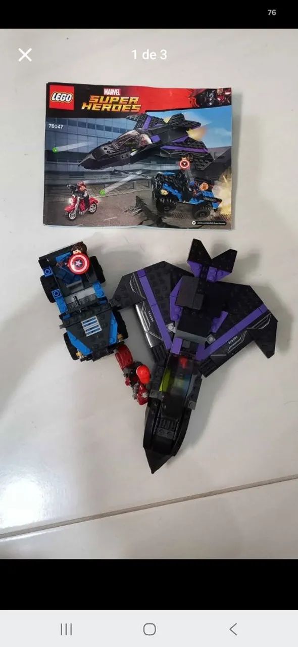 Lego super heróis original 