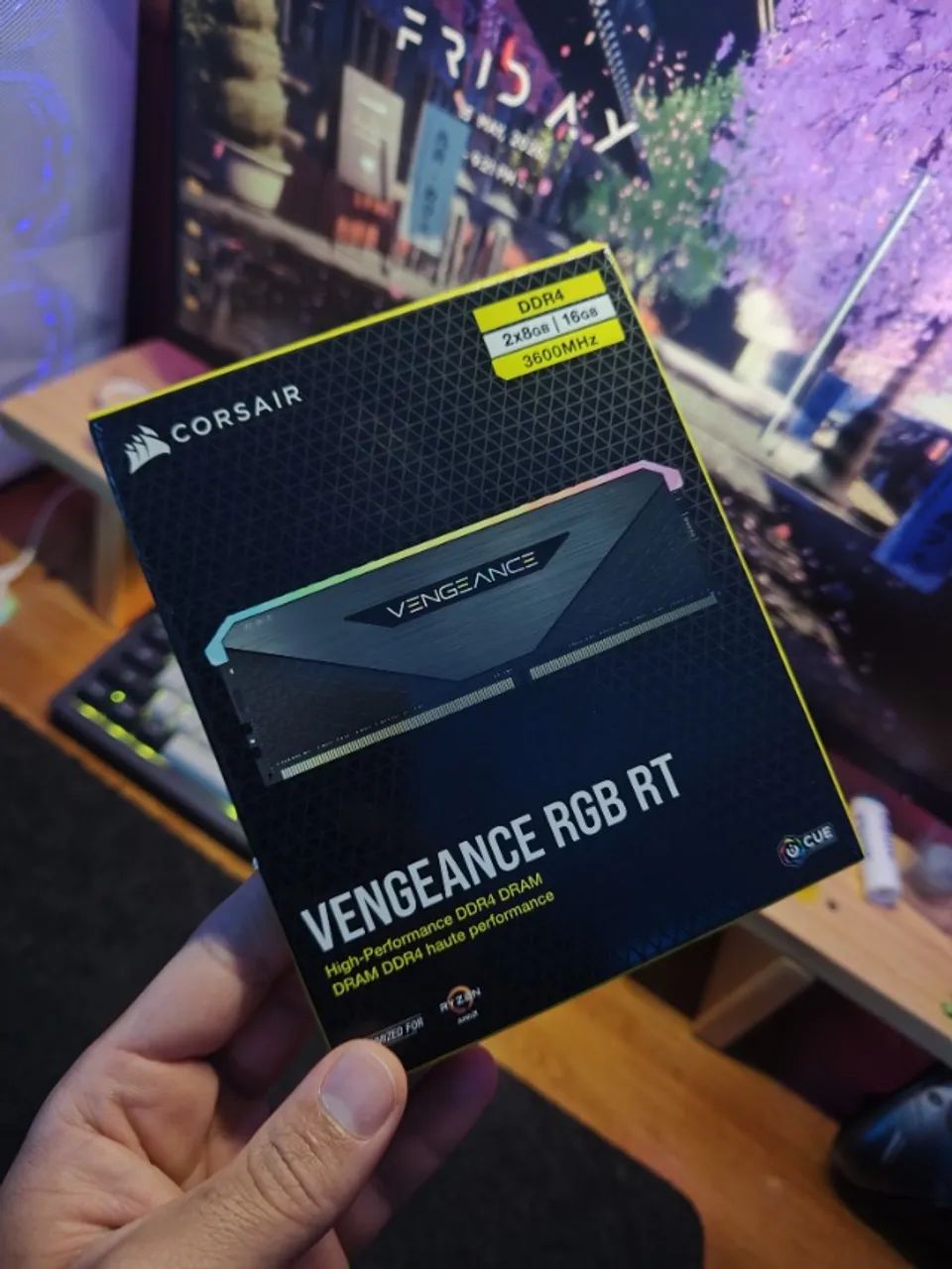 Corsair DDR4 2x8 3600mhz - Memória RAM - Bela Vista (São Sebastião