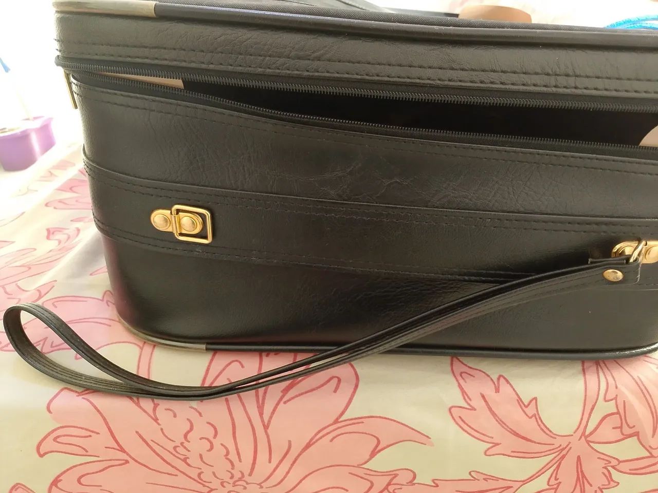 Mala samsonite vintage com rodinhas  - Foto 4