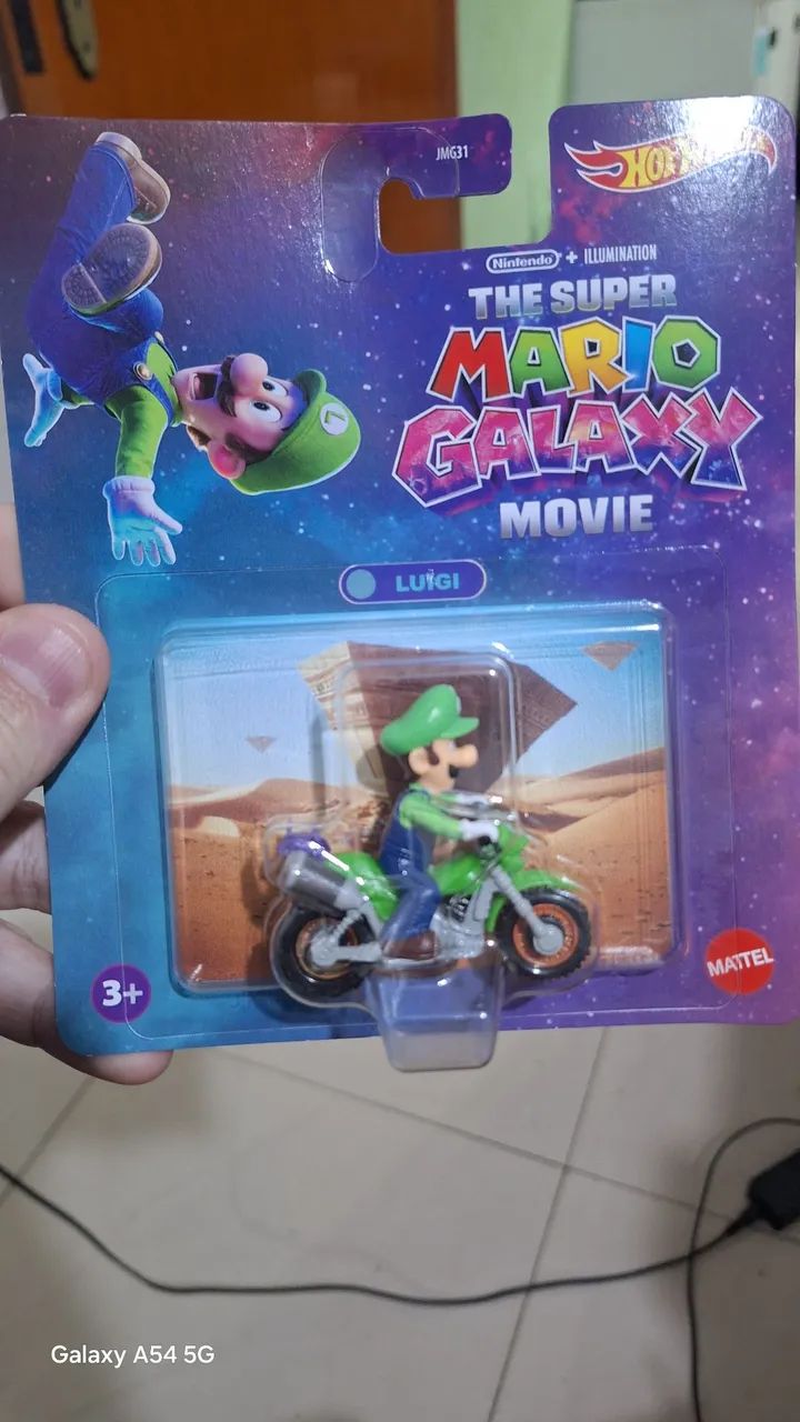 Hot wheels Mario Galaxy Luigi