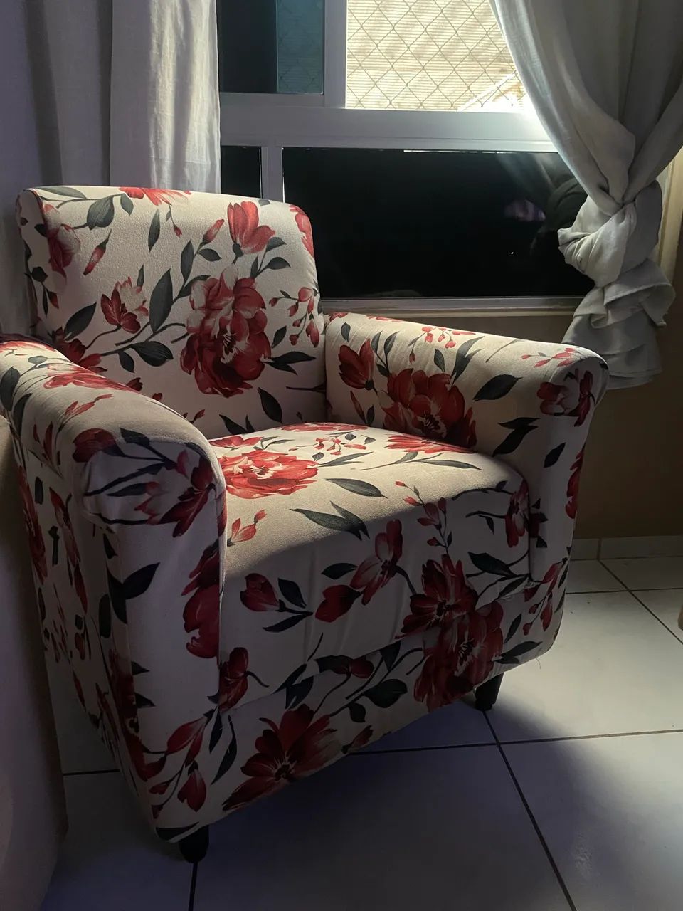 Poltrona Betina Floral veludo  - Foto 2