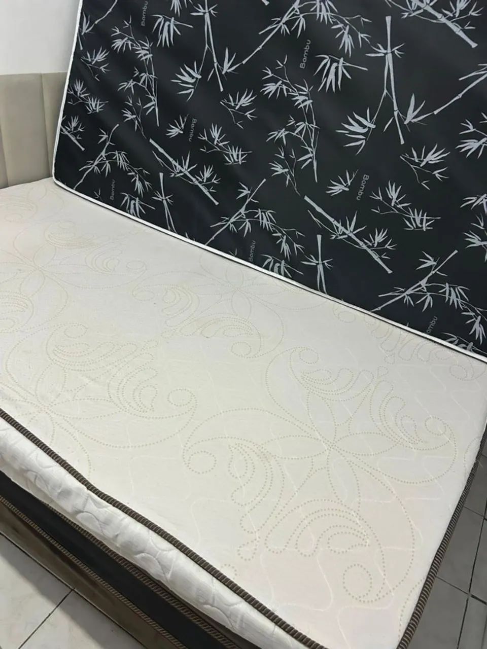 Cama box com colchão  - Foto 4