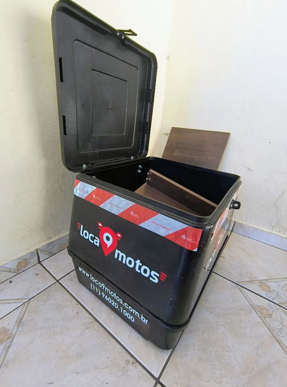Baú 90 litros para motoboy