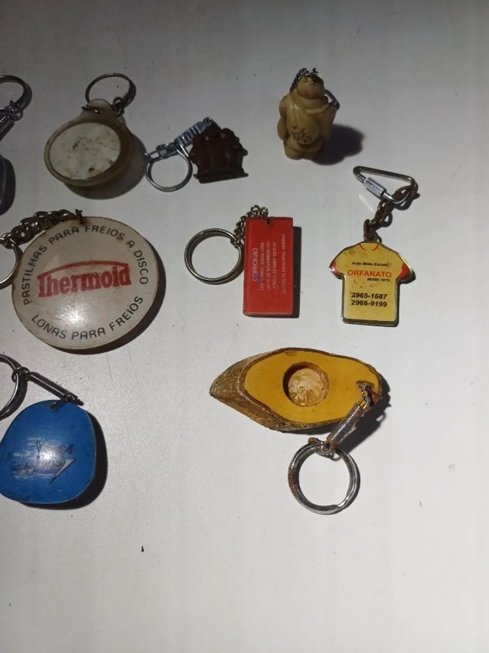 Conjunto de chaveiros diversos  - Foto 3