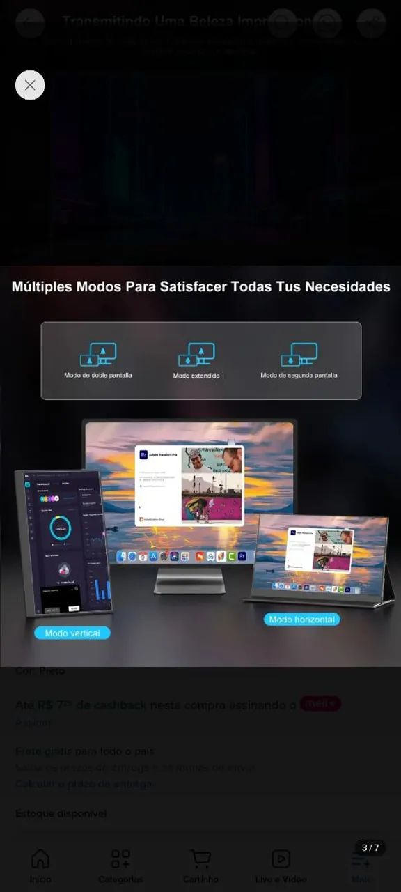 Monitor portátil 15,6 - Foto 5