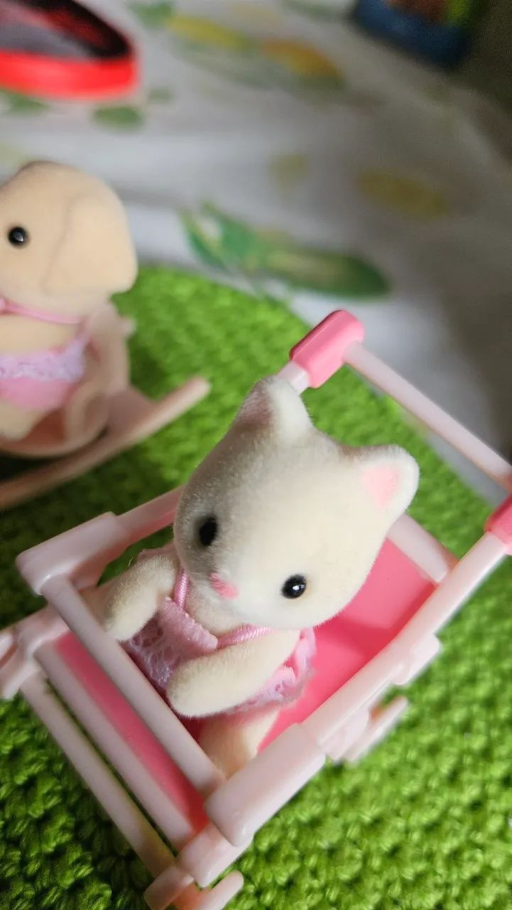 Labrador e gatinha seda Sylvanian families - Foto 4