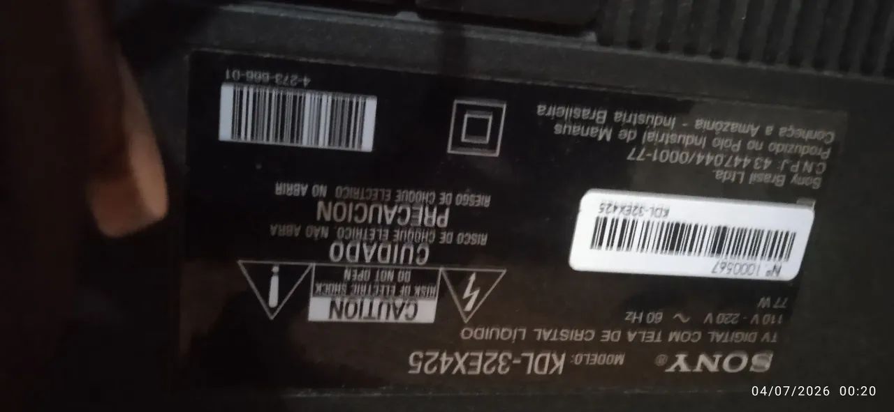 Vendo tv com defeito na tela  - Foto 4