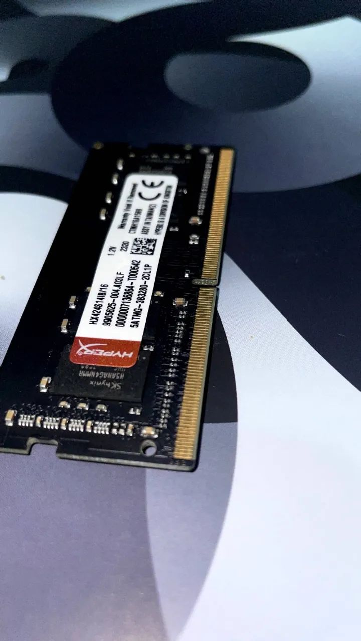 Memória RAM 16GB DDR4 Notebook - HyperX Impact 2400MHz - Memória