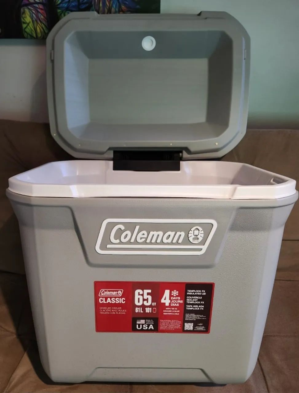 Caixa Térmica Coleman de 61Litros - Foto 2