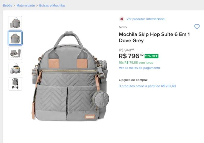 Mochila maternidade Skip Hop